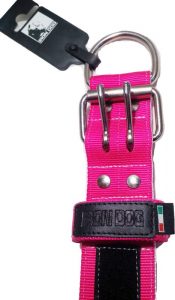 Collare rosa doppia fibbia-886