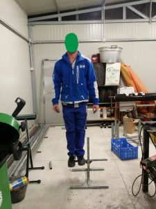 Porta ciotole rialzato con ciotole -1100