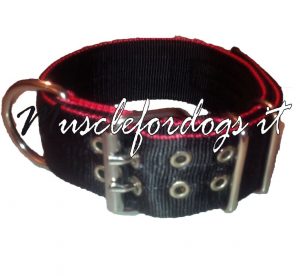 Collare IRONDOG 405 nero/rosso-0