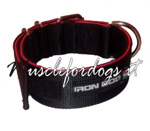 Collare IRONDOG 405 nero/rosso-1173